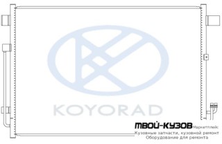 MURANO КОНДЕНСАТОР КОНДИЦИОНЕРА (KOYO) для Nissan MURANO (2008-)