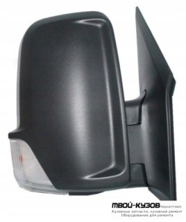 ЗЕРКАЛО ПРАВАЯ СТОРОНА ЭЛЕКТР С ПОДОГРЕВОМ , УКАЗАТЕЛЬ ПОВОРОТА (CONVEX) (ТАЙВАНЬ) для Mercedes SPRINTER (2006-)