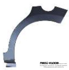 АРКА РЕМ.КРЫЛА ЗАДНИЙ ЛЕВАЯ СТОРОНА (5 дв) (KLOKKERHOLM) для Peugeot 207 (2005-)