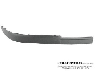 МОЛДИНГ БАМПЕРА ПЕРЕДНИЙ ПРАВАЯ СТОРОНА ЧЁРНЫЙ (ТАЙВАНЬ) для Renault SCENIC (08.1999 - 2003)