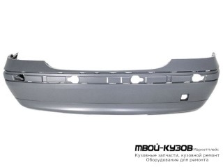 БАМПЕР ЗАДНИЙ (СЕДАН) ГРУНТ (ИТАЛИЯ) для Mercedes W203 (07.2000-)