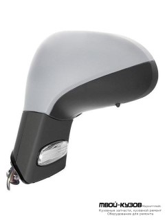 ЗЕРКАЛО ЛЕВАЯ СТОРОНА ЭЛЕКТР С ПОДОГРЕВОМ УКАЗАТЕЛЬ ПОВОРОТА (КИТАЙ) для Peugeot 408 (2010-)