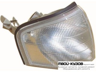УКАЗ.ПОВОРОТА УГЛОВОЙ ПРАВАЯ СТОРОНА (DEPO) БЕЛЫЙ для Mercedes W202 (06.1993 - 06.2000)