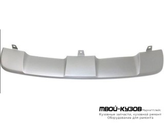 НАКЛАДКА БАМПЕРА ПЕРЕД НИЖН СЕРЫЙ. (ТАЙВАНЬ) для BMW E71 X6 (2008-)