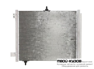 C3 {C2 06-/ 207 06-} КОНДЕНСАТОР КОНДИЦИОНЕРА (см.каталог) для Citroen C2 (10.2003-), Citroen C3 (05.2002 - 10.2005) (11.2005-), Peugeot 207 (2005-)