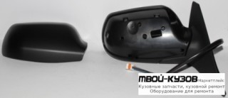 ЗЕРКАЛО ПРАВАЯ СТОРОНА ЭЛЕКТР С ПОДОГРЕВОМ , АВТОСКЛАДЫВ (CONVEX) ГРУНТ (ТАЙВАНЬ) для Mazda 6 (2002-2007)