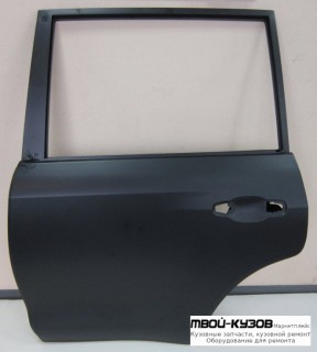 ДВЕРЬ ЗАДНИЙ ЛЕВАЯ СТОРОНА БЕЗ ОТВ ПОД МОЛДИНГ (КИТАЙ) для Toyota LANDCRUISER 200 (2012-)