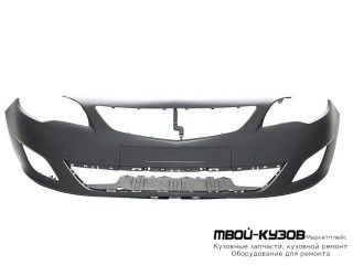 БАМПЕР ПЕРЕДНИЙ ЧЁРНЫЙ (ИТАЛИЯ) для Opel ASTRA J (2009-)