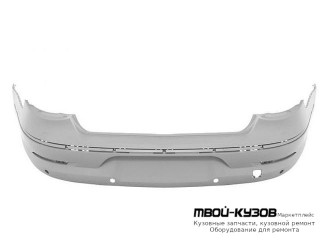 БАМПЕР ЗАДНИЙ С ОТВ ПОД МОЛДИНГ ПОД ДАТЧИКИ (КИТАЙ) для Volkswagen PASSAT CC (2009-)
