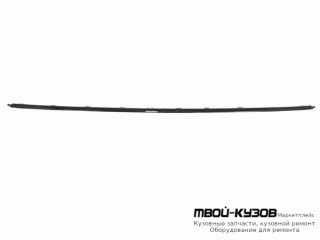 МОЛДИНГ БАМПЕРА ЗАДНИЙ ЦЕНТРАЛ ЧЁРНЫЙ (СЕДАН) (КИТАЙ) для Volkswagen POLO (09.2010 - 2020)