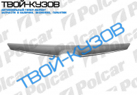 6 02- НАКЛАДКА РЕШЁТКИ ХРОМ