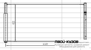 G.VITARA КОНДЕНСАТОР КОНДИЦИОНЕРА (см.каталог) для Suzuki GRAND VITARA (2006-)