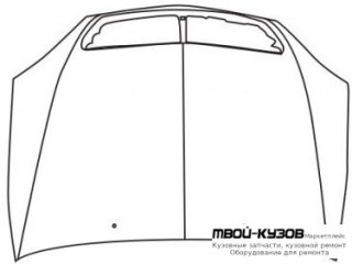 КАПОТ (ТАЙВАНЬ) для Lexus RX 300 (1999 - 02.2002)