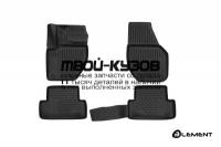 ELEMENT3D5014210k - 3D КОВРИКИ В САЛОН 4 ШТ. (Element) Volvo V40 (2016-)