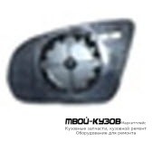 СТЕКЛО ЗЕРКАЛА ЛЕВАЯ СТОРОНА С ПОДОГРЕВОМ , СИГНАЛ СЛЕПЫХ ЗОН , 3 КОНТ (ASPHERICAL) (ТАЙВАНЬ) для Mercedes W205 (2014-), Mercedes W213 (2016-), Mercedes W222 (2013-)