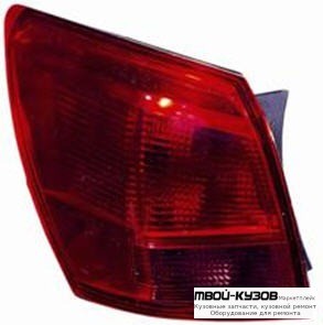 ФОНАРЬ ЗАДНИЙ ВНЕШНИЙ ЛЕВАЯ СТОРОНА (DEPO) для Nissan QASHQAI (2007-)