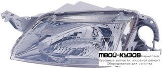 ФАРА ЛЕВАЯ СТОРОНА +/- ПОД КОРРЕКТОР (DEPO) для Mazda PREMACY (1999-)