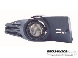 ФАРА ПРОТИВОТУМАННАЯ ПРАВАЯ СТОРОНА В СБОРЕ С КРОНШТЕЙН (DEPO) для BMW E65 / E66 (2002 - 03.2005) (04.2005-)