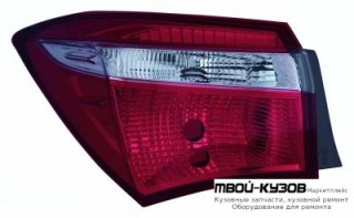 ФОНАРЬ ЗАДНИЙ ВНЕШНИЙ ЛЕВАЯ СТОРОНА (DEPO) для Toyota COROLLA E180 (2013-)
