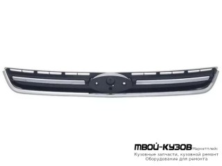 РЕШЕТКА РАДИАТОРА ЧЁРНЫЙ С ХРОМ МОЛДИНГ (КИТАЙ) для Ford KUGA (2013-)