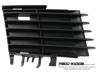 РЕШЕТКА БАМПЕРА ПЕРЕДНИЙ ЛЕВАЯ СТОРОНА ЧЁРНЫЙ (ТАЙВАНЬ) для Opel VECTRA С (04.2002-) SIGNUM (2003-)