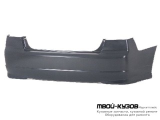 БАМПЕР ЗАДНИЙ (СЕДАН) ЧЁРНЫЙ (ТАЙВАНЬ) для Honda CIVIC (2003-) СЕДАН