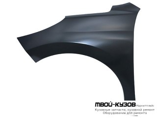 КРЫЛО ПЕРЕДНИЙ ЛЕВАЯ СТОРОНА (ТАЙВАНЬ) для Peugeot 207 (2005-)
