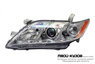 ФАРА ЛЕВАЯ СТОРОНА ПОД КОРРЕКТОР ЕВРОПА (DEPO) для Toyota CAMRY V40 (01.2006-)