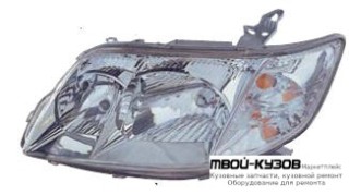 ФАРА ЛЕВАЯ СТОРОНА (СЕДАН) LHD (DEPO) для Toyota COROLLA DE120 / ZE120 (2002-) СЕДАН / УНИВЕРСАЛ