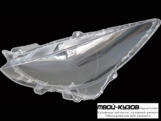 СТЕКЛО ФАРЫ ЛЕВАЯ СТОРОНА (КИТАЙ) для Mazda 3 (2013-)