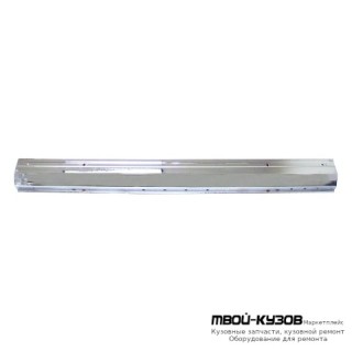 БАМПЕР ЗАДНИЙ ЦЕНТРАЛ ХРОМ (ТАЙВАНЬ) для Jeep CHEROKEE (1984-1996)