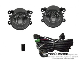 ФАРА ПРОТИВОТУМАННАЯ ЛЕВАЯ + ПРАВАЯ (КОМПЛЕКТ) С ПРОВОДК , КНОПКОЙ для Renault LOGAN (2005-2014), Renault MEGANE (2003-2007), Citroen C4 (11.2004-) PICASSO (2006-), Citroen C5 (03.2001 - 09.2004) (10.2004-), Ford EXPLORER (2011-), Daewoo NEXIA (2008-)