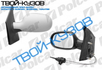 SCENIC 99-03 ЗЕРКАЛО ЛЕВОЕ МЕХАНИКА