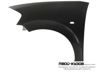 КРЫЛО ПЕРЕДНИЙ ЛЕВАЯ СТОРОНА МЕТАЛЛ (ТАЙВАНЬ) для Citroen C3 (05.2002 - 10.2005) (11.2005-)