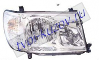 ФАРА правая под корректор (с указат.повор.)06-  - для TOYOTA LANDCRUISER
