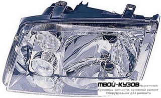 ФАРА ЛЕВАЯ СТОРОНА БЕЗ ПРОТИВОТУМ ПОД КОРРЕКТОР (DEPO) для Volkswagen BORA (09.1998-)