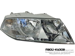 ФАРА ПРАВАЯ СТОРОНА +/- КОРРЕКТОР (КИТАЙ) для Skoda OCTAVIA (2004-2008)