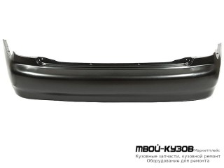 БАМПЕР ЗАДНИЙ ЧЁРНЫЙ (ТАЙВАНЬ) для Daewoo LANOS (1998-) CHEVROLET LANOS (2002-)