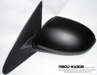 ЗЕРКАЛО ЛЕВАЯ СТОРОНА ЭЛЕКТР С ПОДОГРЕВОМ (ASPHERICAL) ГРУНТ (ТАЙВАНЬ) для Mazda 3 (2009-)