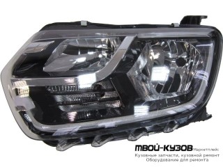 ФАРА ЛЕВАЯ СТОРОНА С ДИОД (КИТАЙ) для Renault DUSTER (2021-)