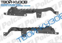 ASTRA  J  09- КРОНШТЕЙН ПЕРЕДНЕГО БАМПЕРА ПРАВЫЙ (УСИЛИТЕЛЬ)