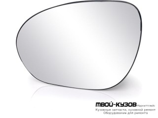 СТЕКЛО ЗЕРКАЛА ЛЕВАЯ СТОРОНА С ПОДОГРЕВОМ (CONVEX) (ТАЙВАНЬ) для Nissan JUKE (2011-)