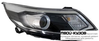 ФАРА ПРАВАЯ СТОРОНА ЛИНЗОВАННАЯ +/- КОРРЕКТОР (КИТАЙ) для KIA RIO (2011-2017)