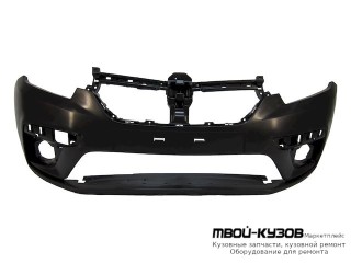 БАМПЕР ПЕРЕДНИЙ (РОССИЯ) для Renault LOGAN / SANDERO (2014-)