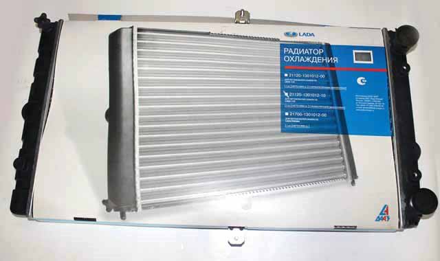 Радиатор охлаждения ВАЗ-2112 (инж.) алюминиевый (ДААЗ)
