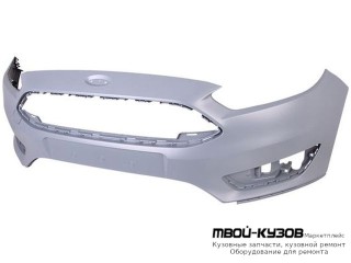 БАМПЕР ПЕРЕДНИЙ БЕЗ ОТВ ПОД ДАТЧИКИ (ТАЙВАНЬ) для Ford FOCUS (2014-)