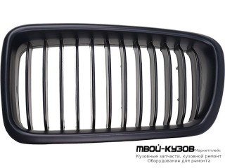 РЕШЕТКА РАДИАТОРА ЛЕВАЯ СТОРОНА ТЮНИНГ ПОЛНОСТЬЮ ЧЁРНЫЙ (ТАЙВАНЬ) для BMW E38 (06.1994 - 08.1998) (09.1998 - 2002)