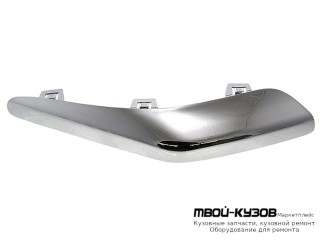 МОЛДИНГ БАМПЕРА ЗАДНИЙ ЛЕВАЯ СТОРОНА ХРОМ (ТАЙВАНЬ) для Chrysler PACIFICA (2004-)