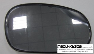 СТЕКЛО ЗЕРКАЛА ПРАВАЯ СТОРОНА (КИТАЙ) для Daewoo LANOS (1998-) CHEVROLET LANOS (2002-)