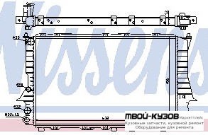 РАДИАТОР ОХЛАЖДЕНИЯ (см.каталог) для Audi A6 (09.1994 - 08.1997)